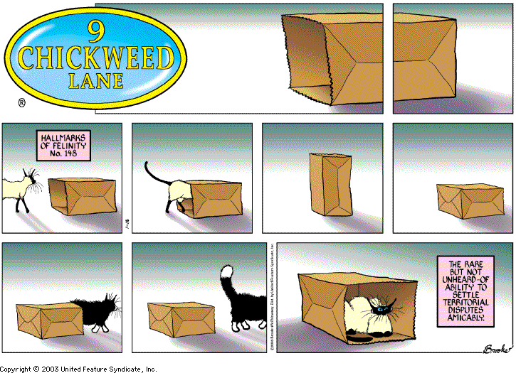 9 Chickweed Lane
Cartoon